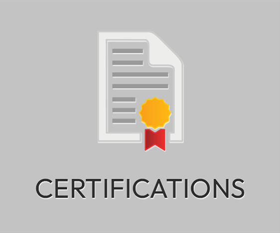 Certifications