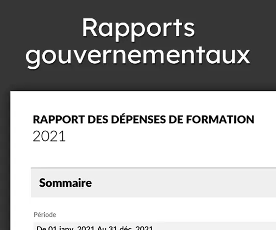 Rapports gouvernementaux