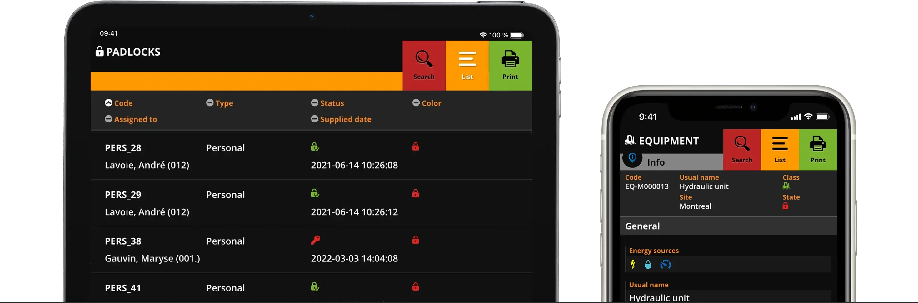 lockout-tagout mobile app