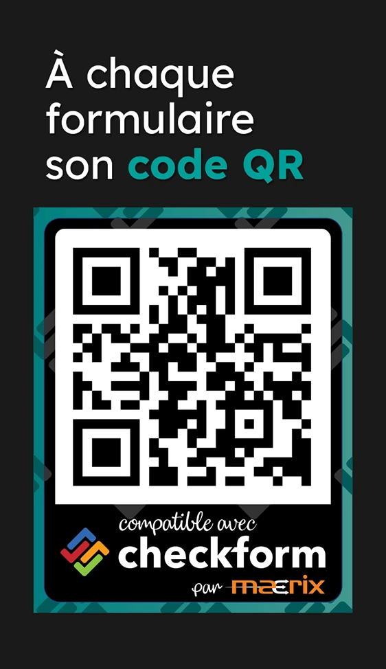 À chaque formulaire son code QR