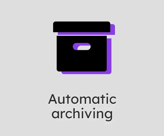 Automatic archiving