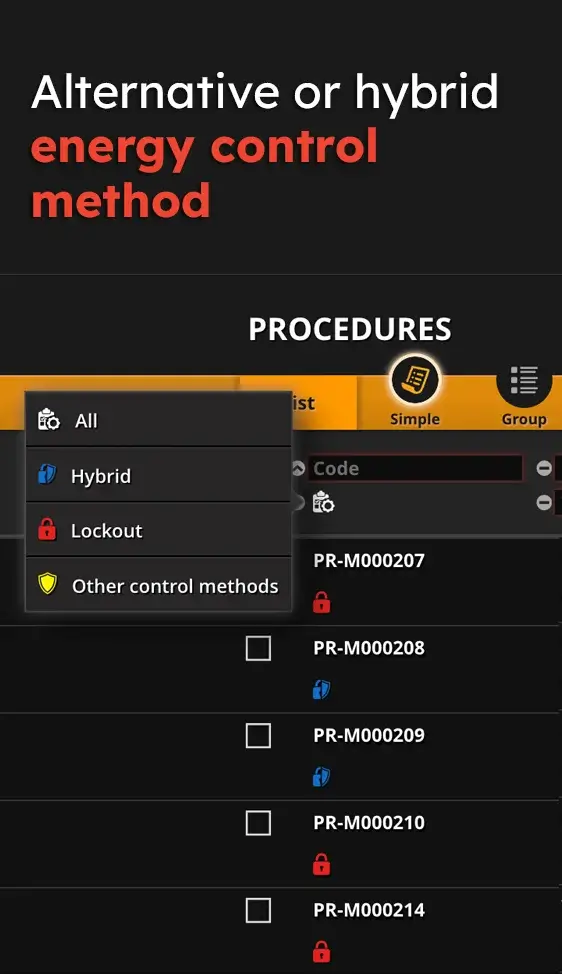 Alternative or hybrid energy control method