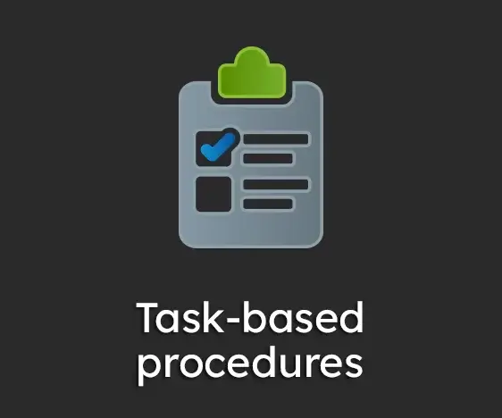 Task-based procedures