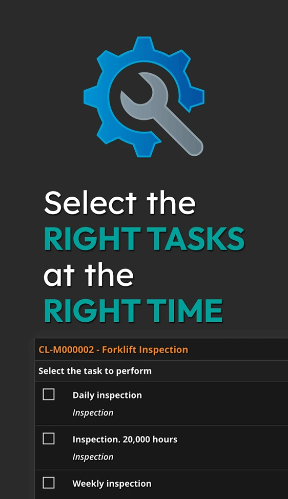 Select the right tasks at the right time