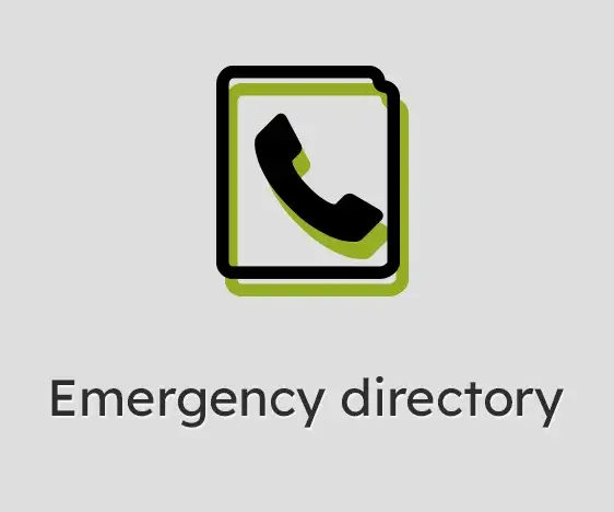 Emergency directory