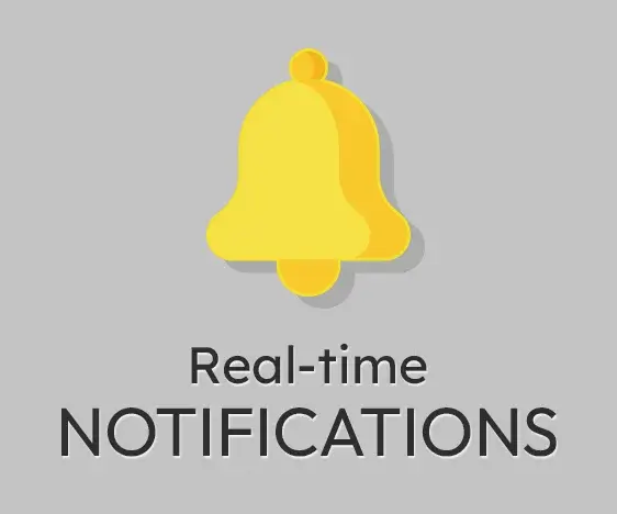 Real-time notifications